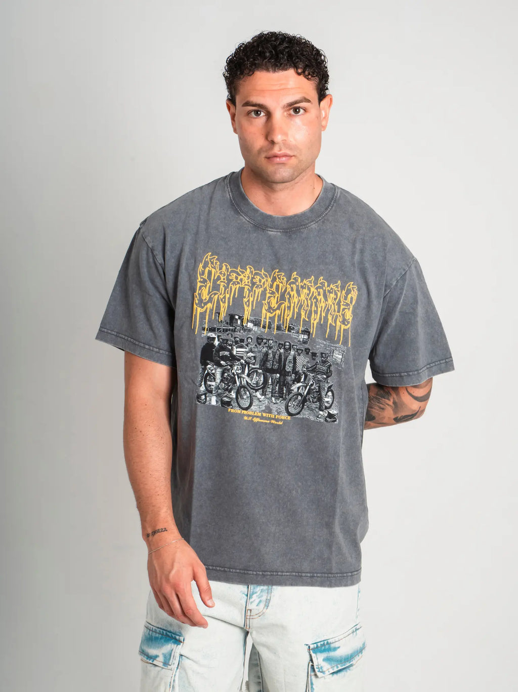 Tee Crowd Grey