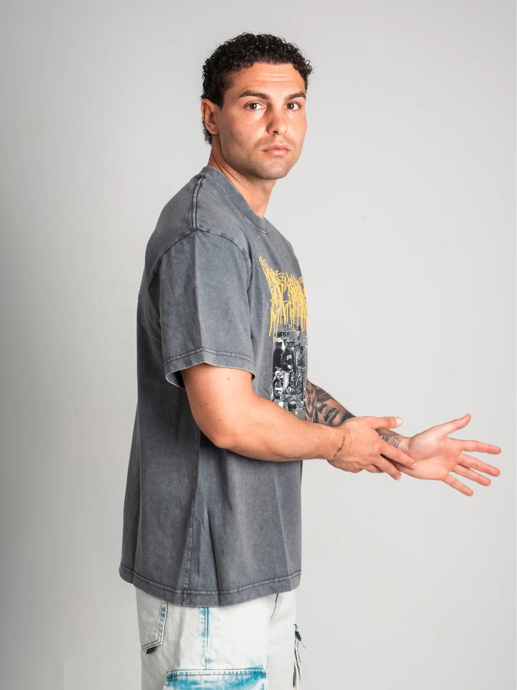 Tee Crowd Grey
