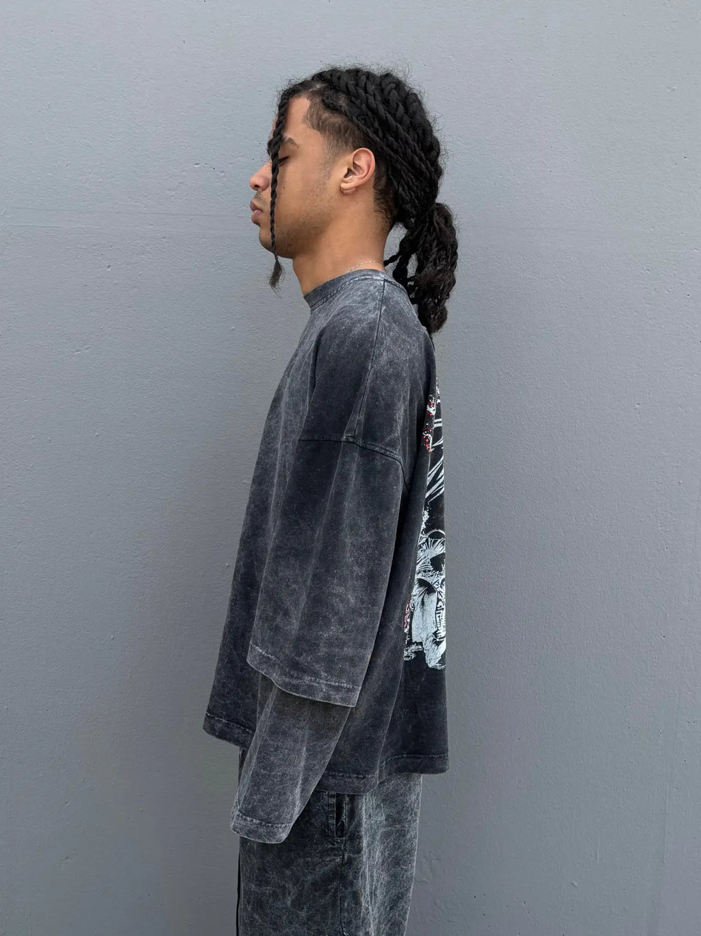 Runway Wide Longsleeve Black