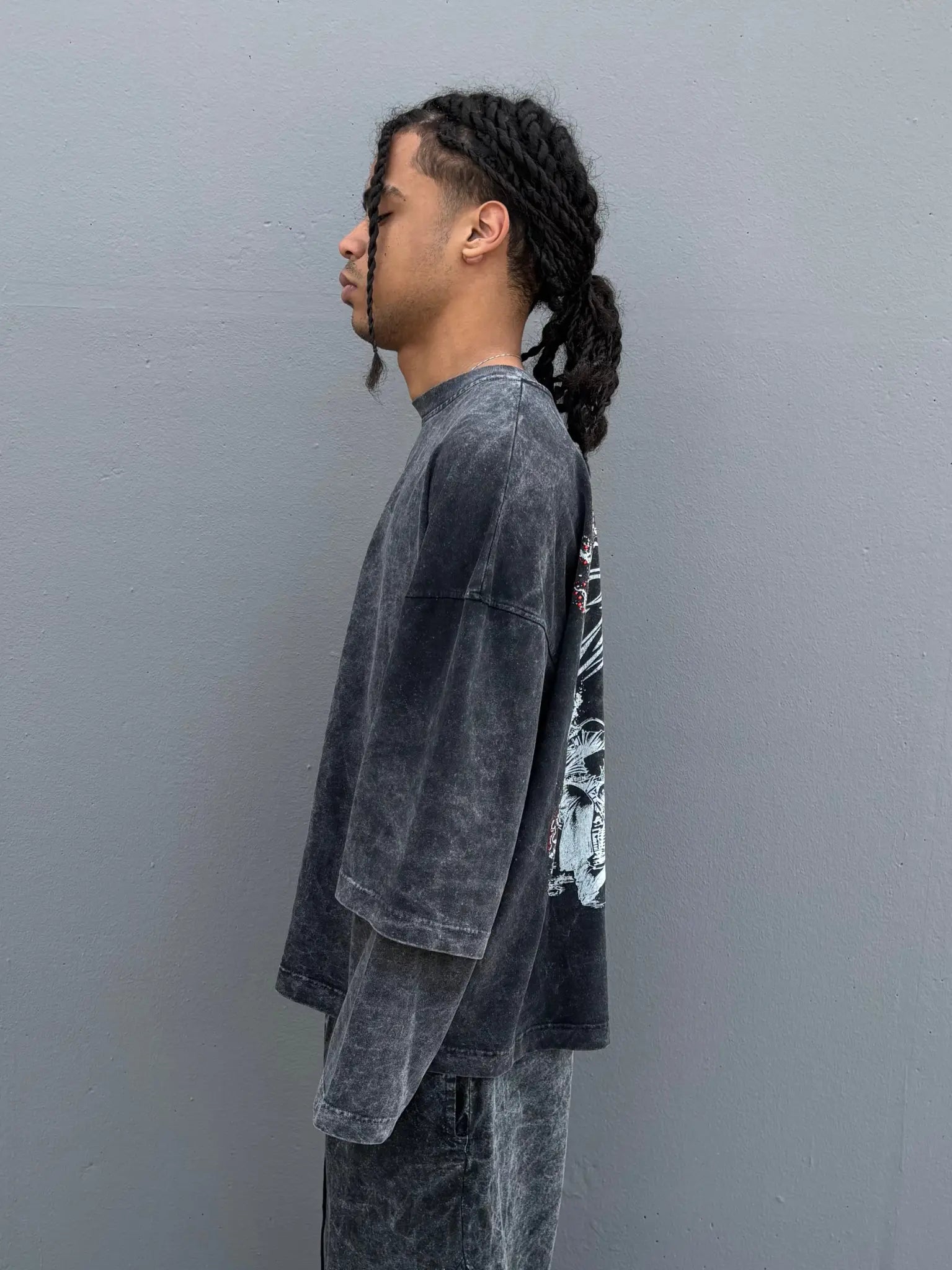 Runway Wide Longsleeve Black