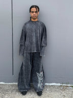 Runway Wide Longsleeve Black