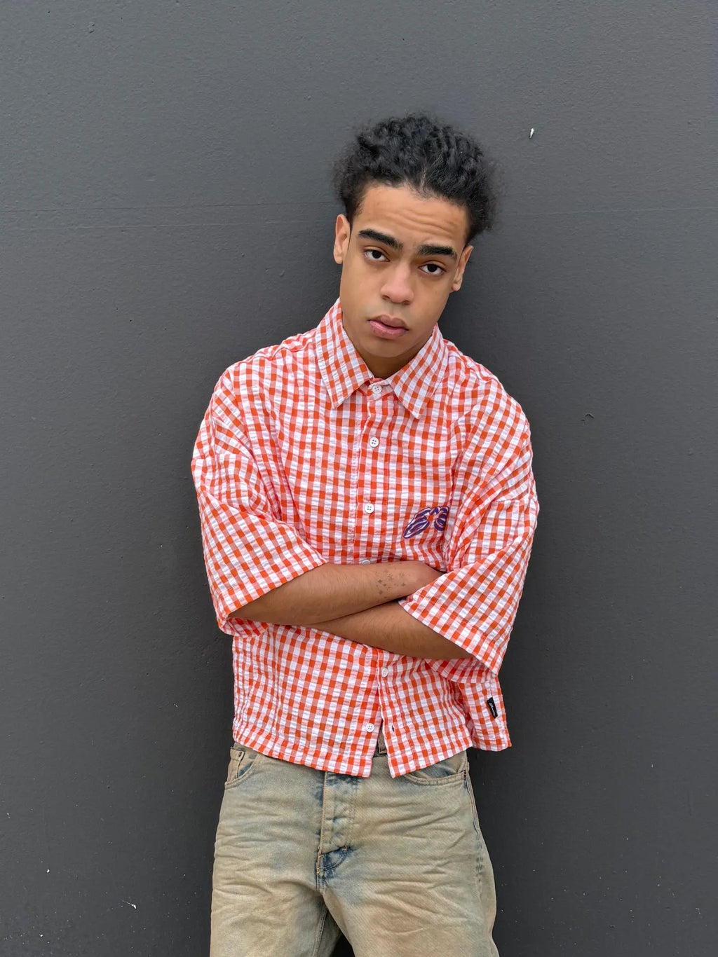 Shirt square Orange