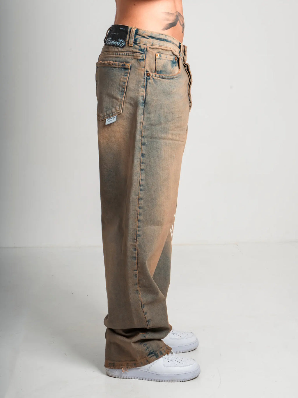 DENIM BAGGY WORKER