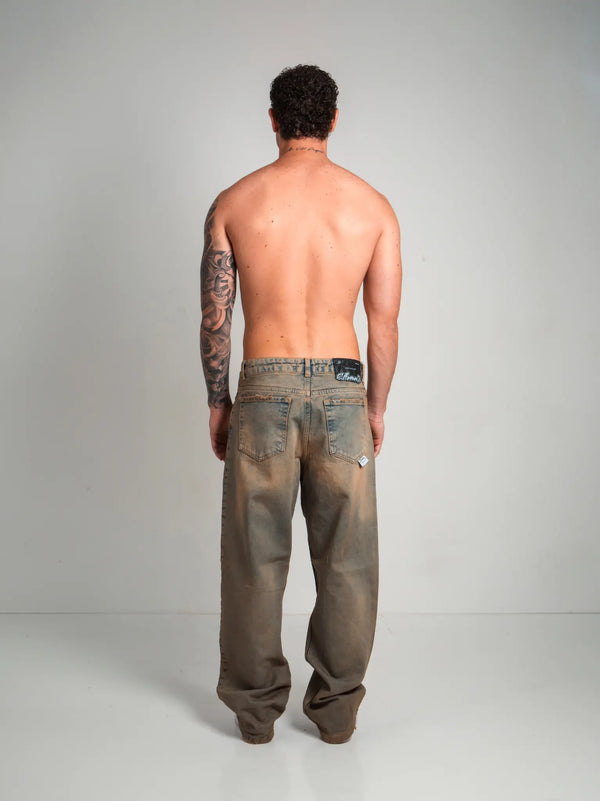 DENIM BAGGY WORKER
