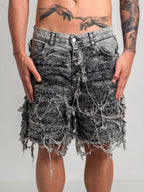 Short Extra Patch Grey
