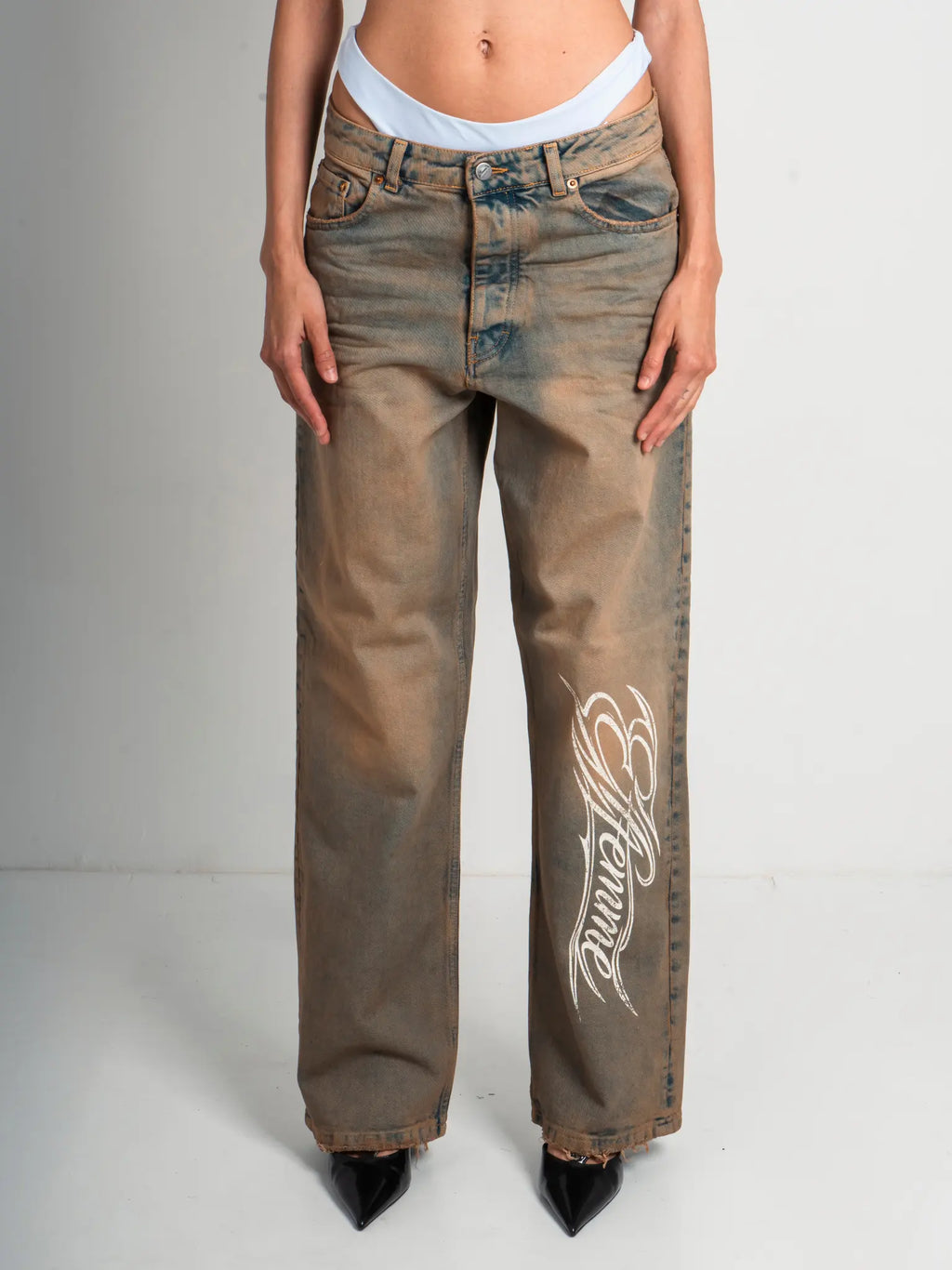 DENIM BAGGY WORKER