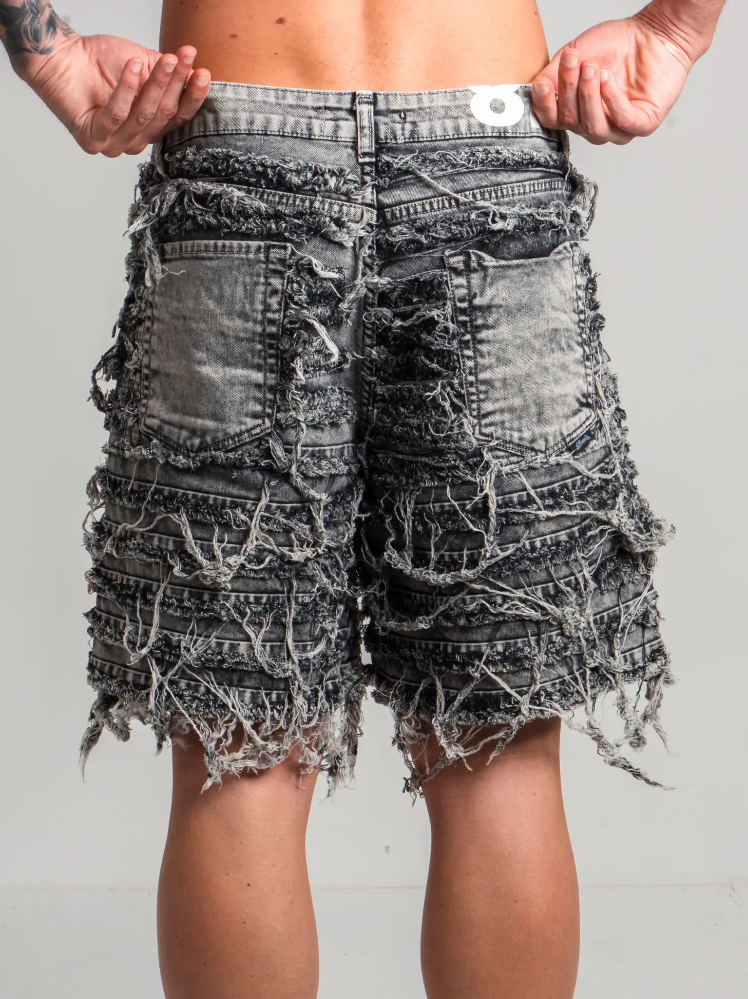 Short Extra Patch Grey