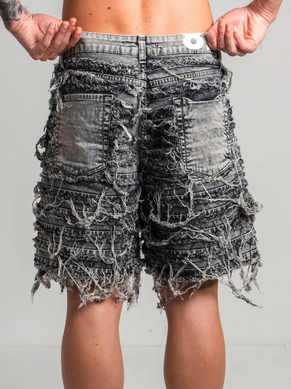Short Extra Patch Grey