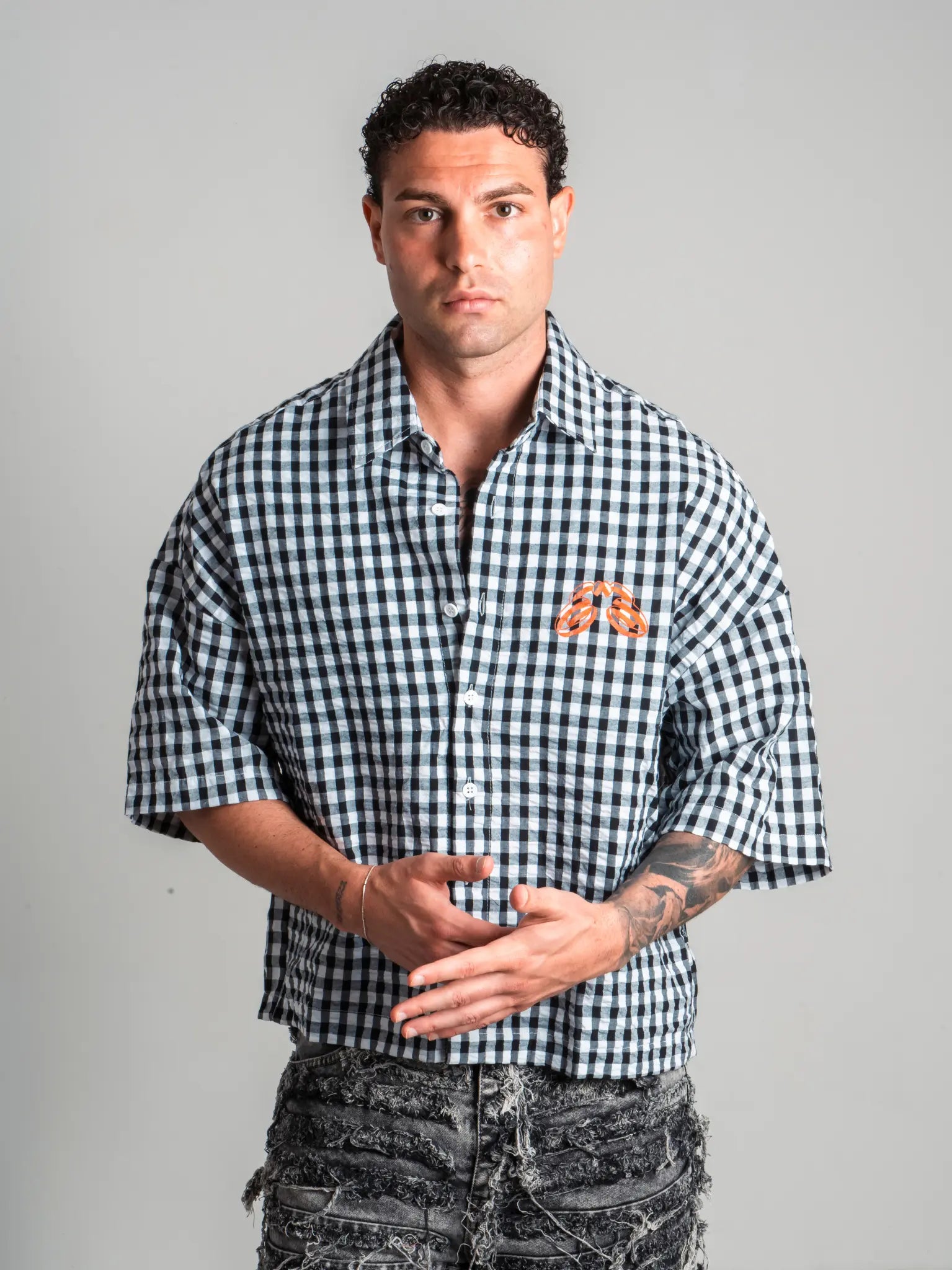 Shirt square Black