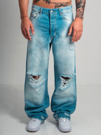 DENIM BAGGY BROKEN