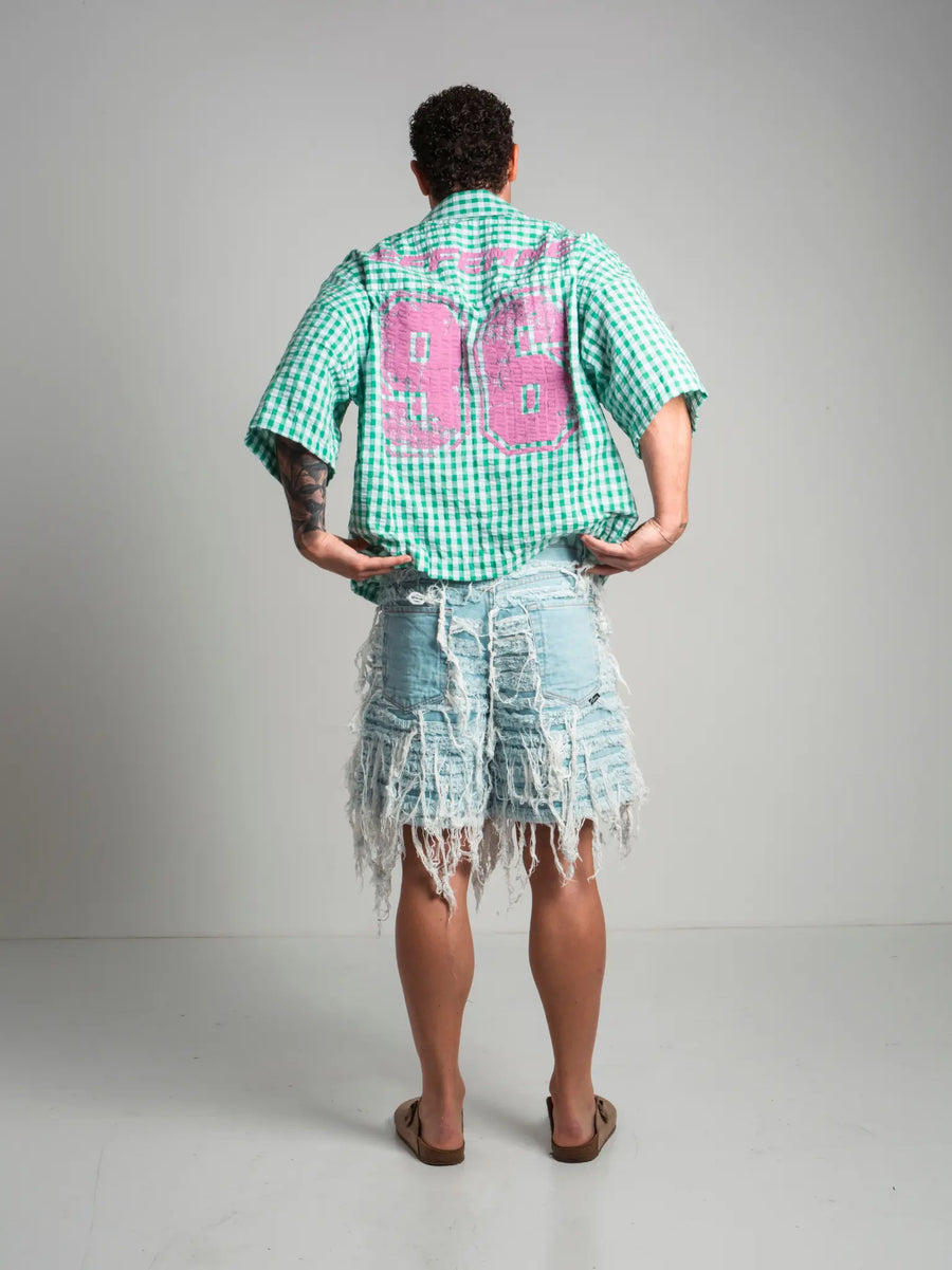 Shirt square green