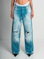 DENIM BAGGY BROKEN