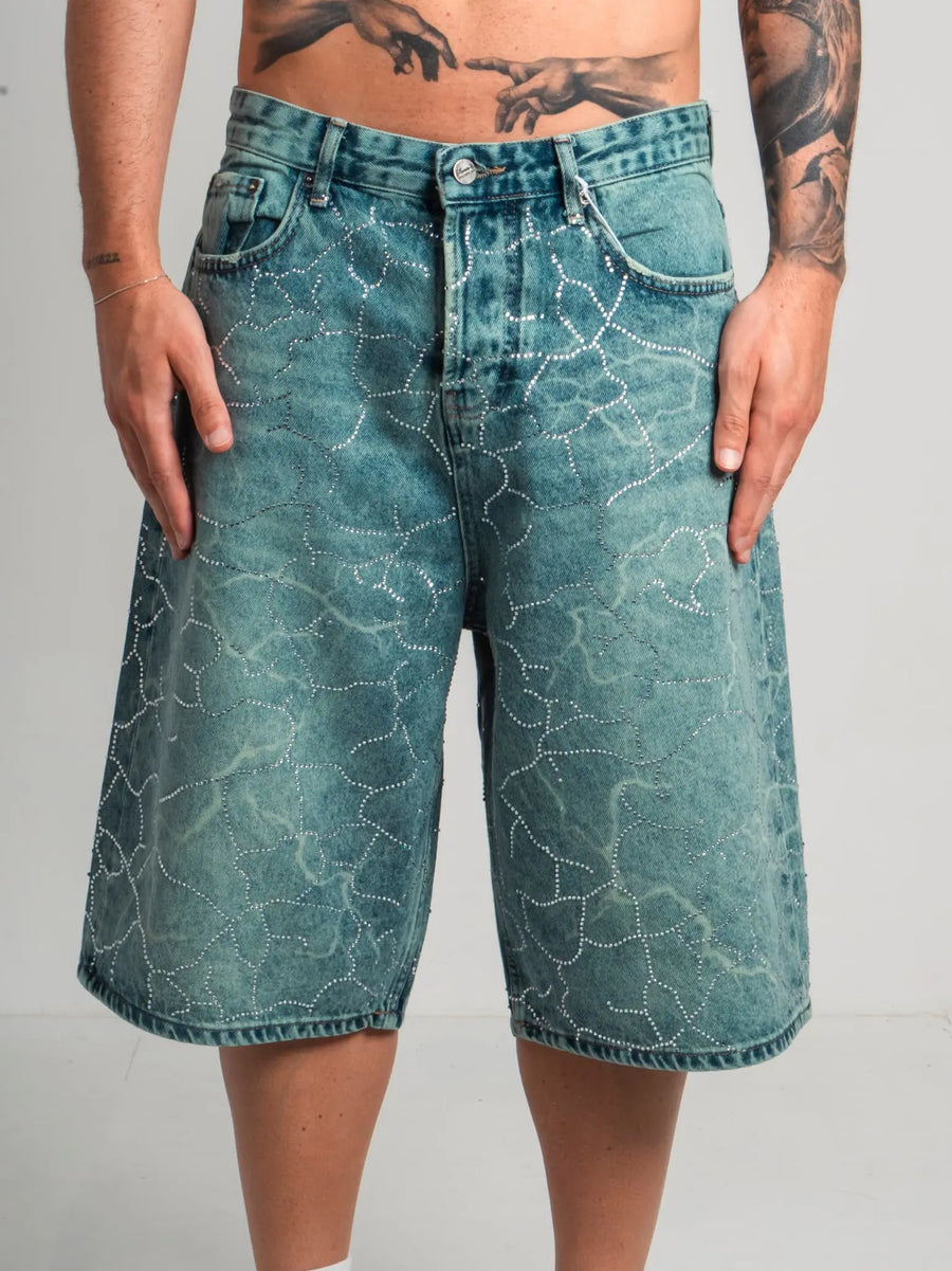 DENIM SHORT TOXIC THUNDER