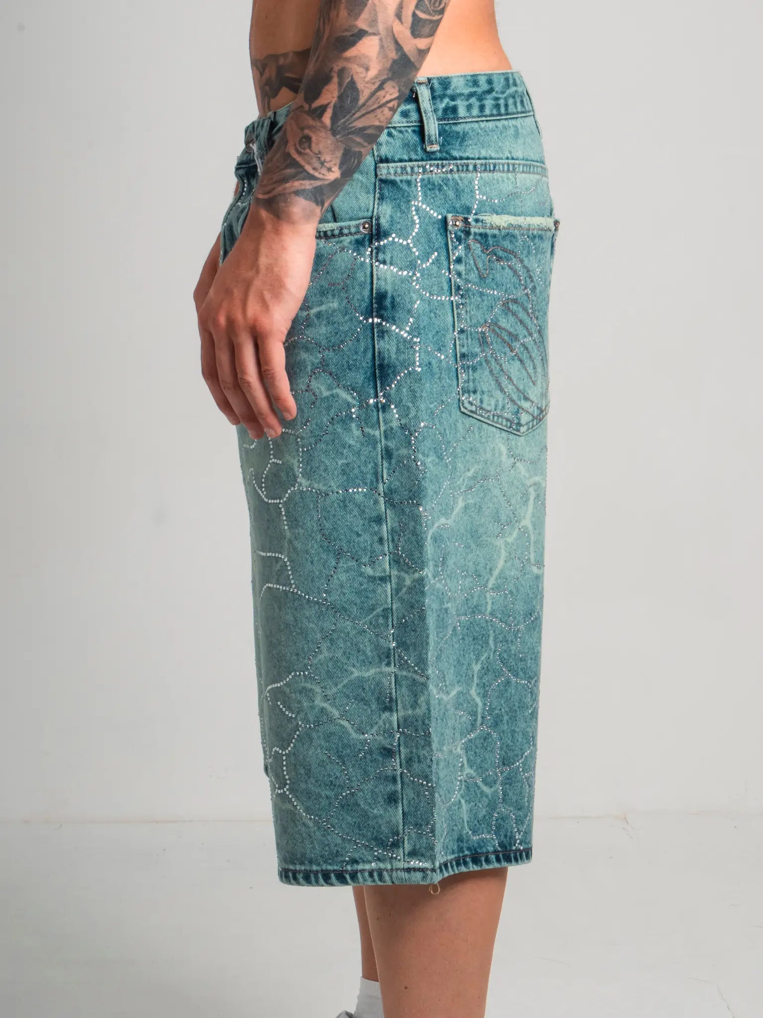 DENIM SHORT TOXIC THUNDER