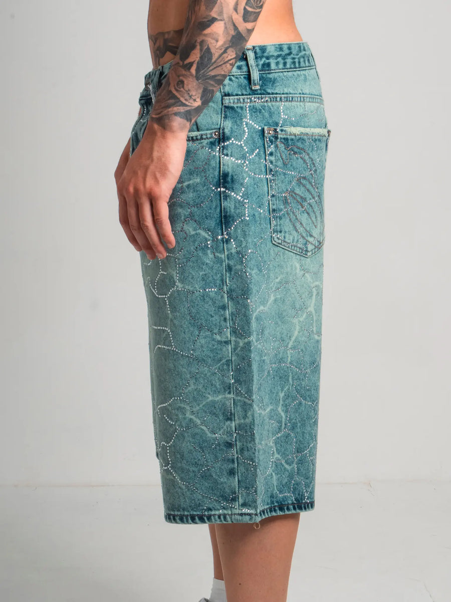 DENIM SHORT TOXIC THUNDER