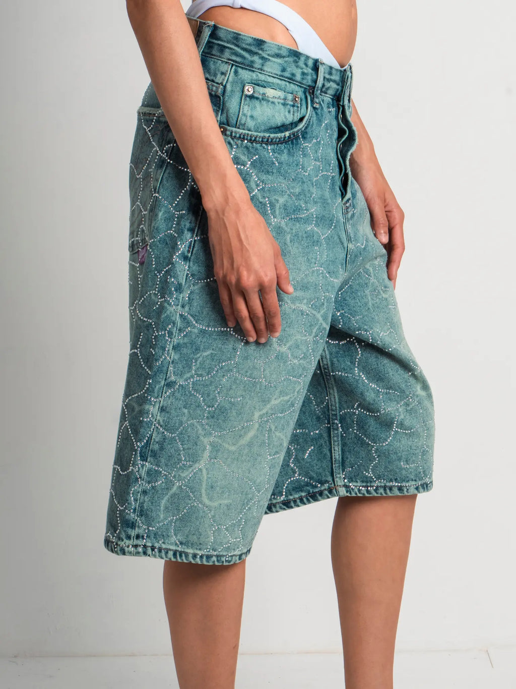 DENIM SHORT TOXIC THUNDER