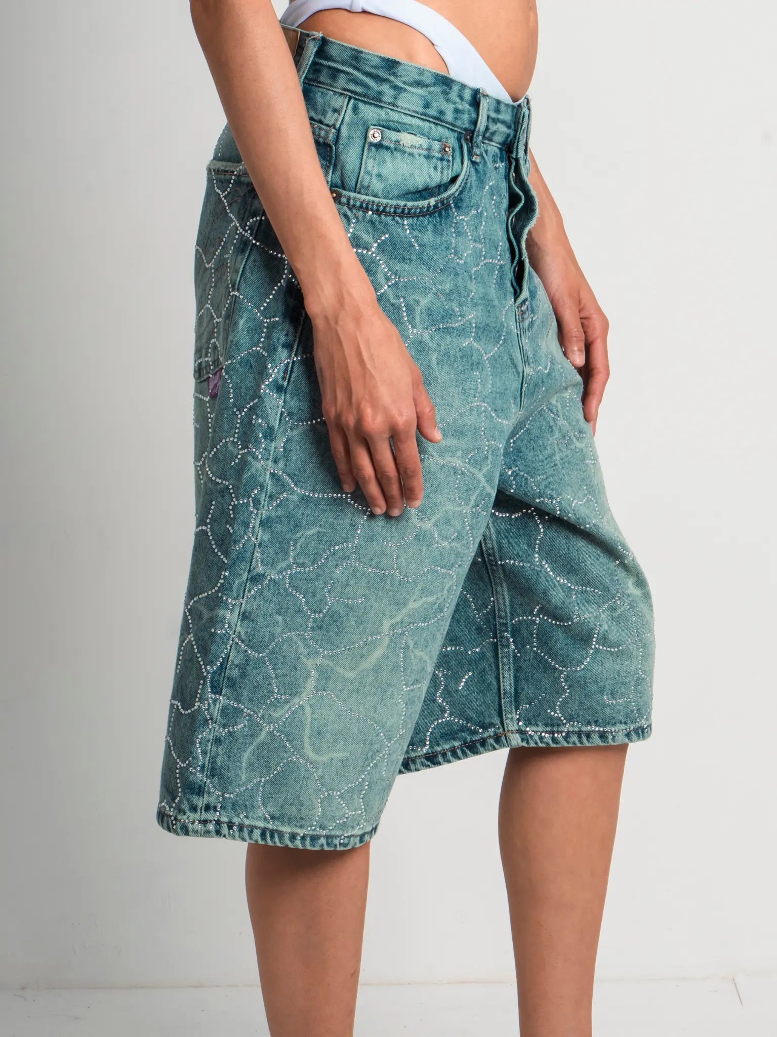 DENIM SHORT TOXIC THUNDER
