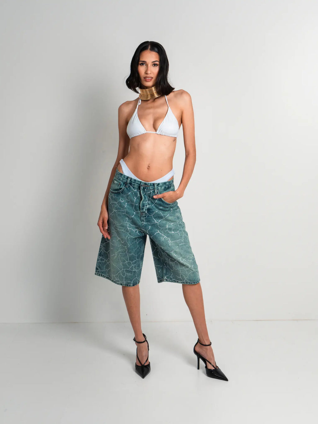 DENIM SHORT TOXIC THUNDER