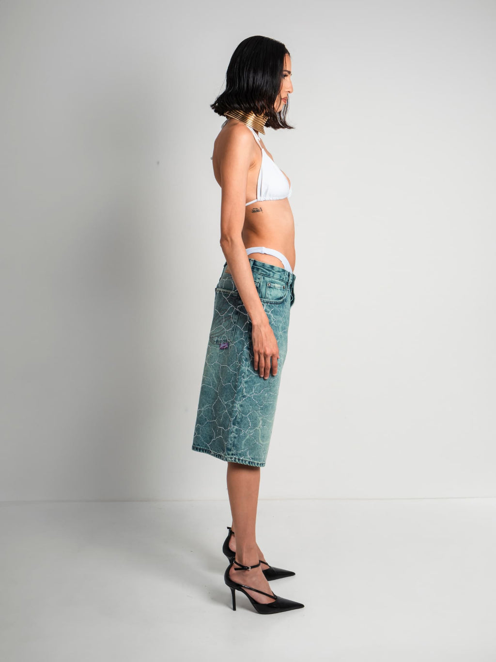 DENIM SHORT TOXIC THUNDER
