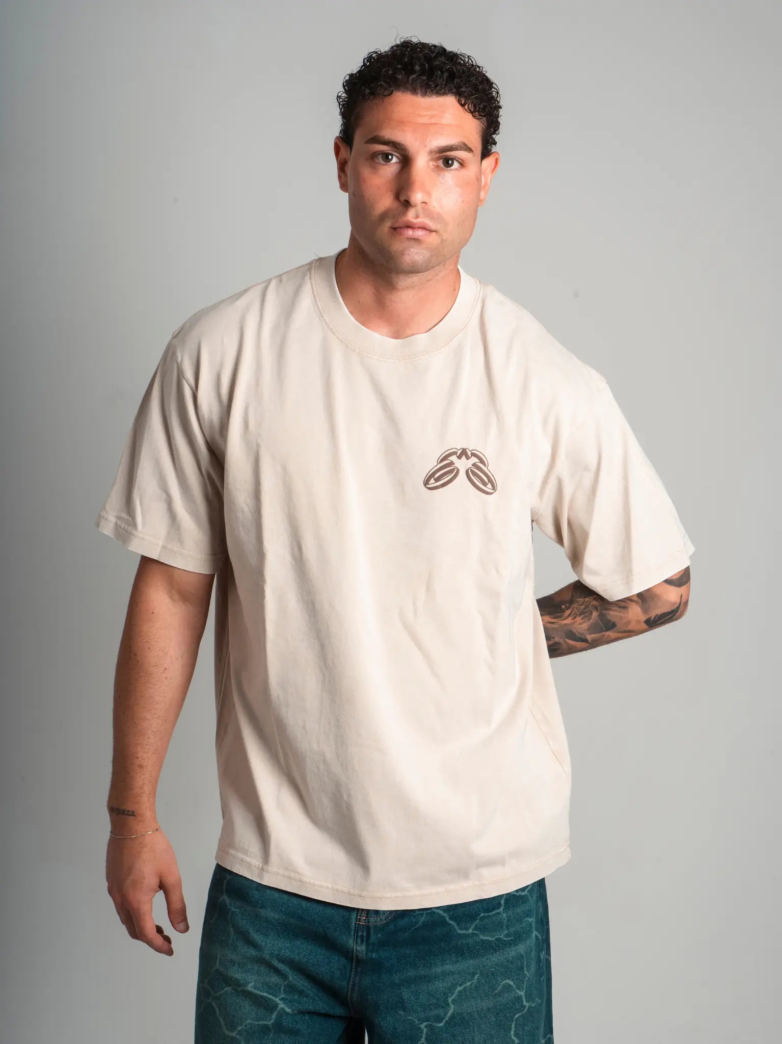 Tee Damned Beige