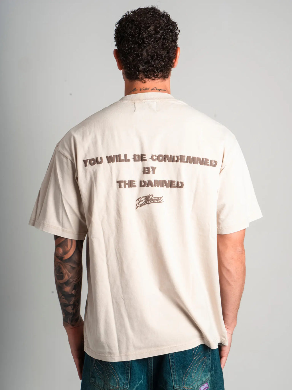 Tee Damned Beige