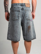 DENIM SHORT DARK GOAT