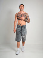 DENIM SHORT DARK GOAT