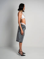 DENIM SHORT DARK GOAT