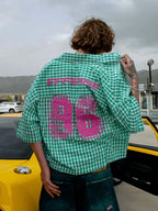 Shirt square green
