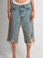 DENIM SHORT RUBBER