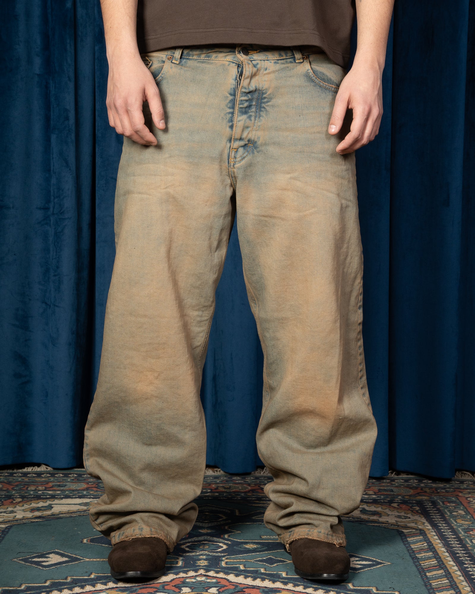Denim Baggy Worker