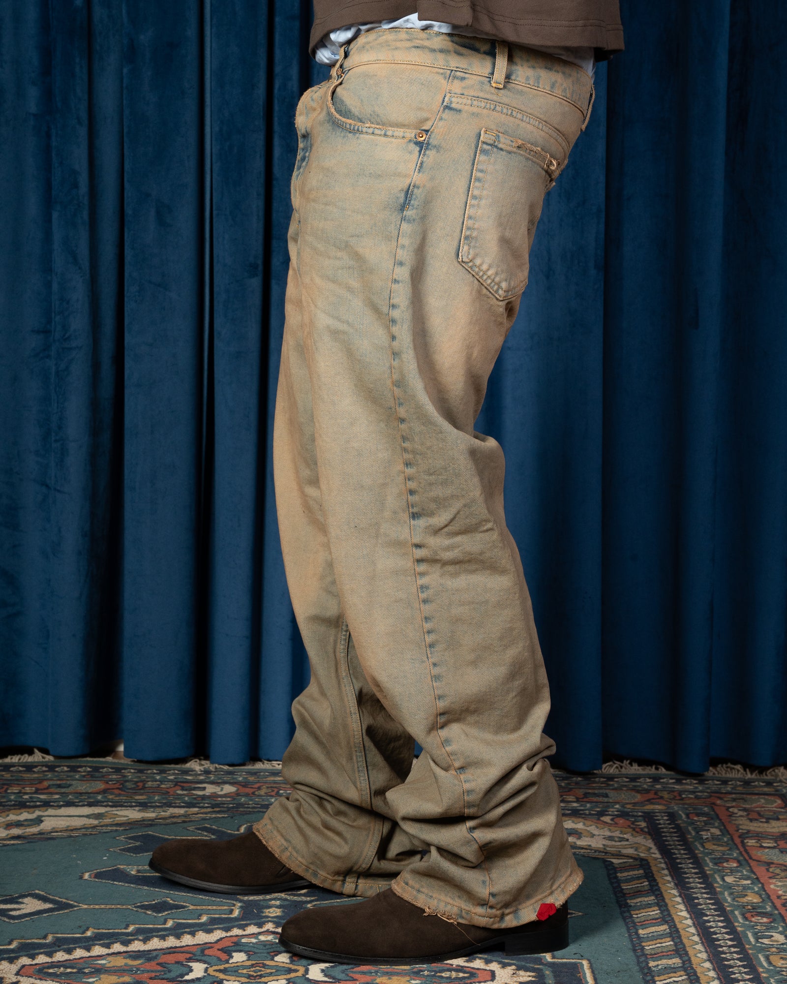 Denim Baggy Worker