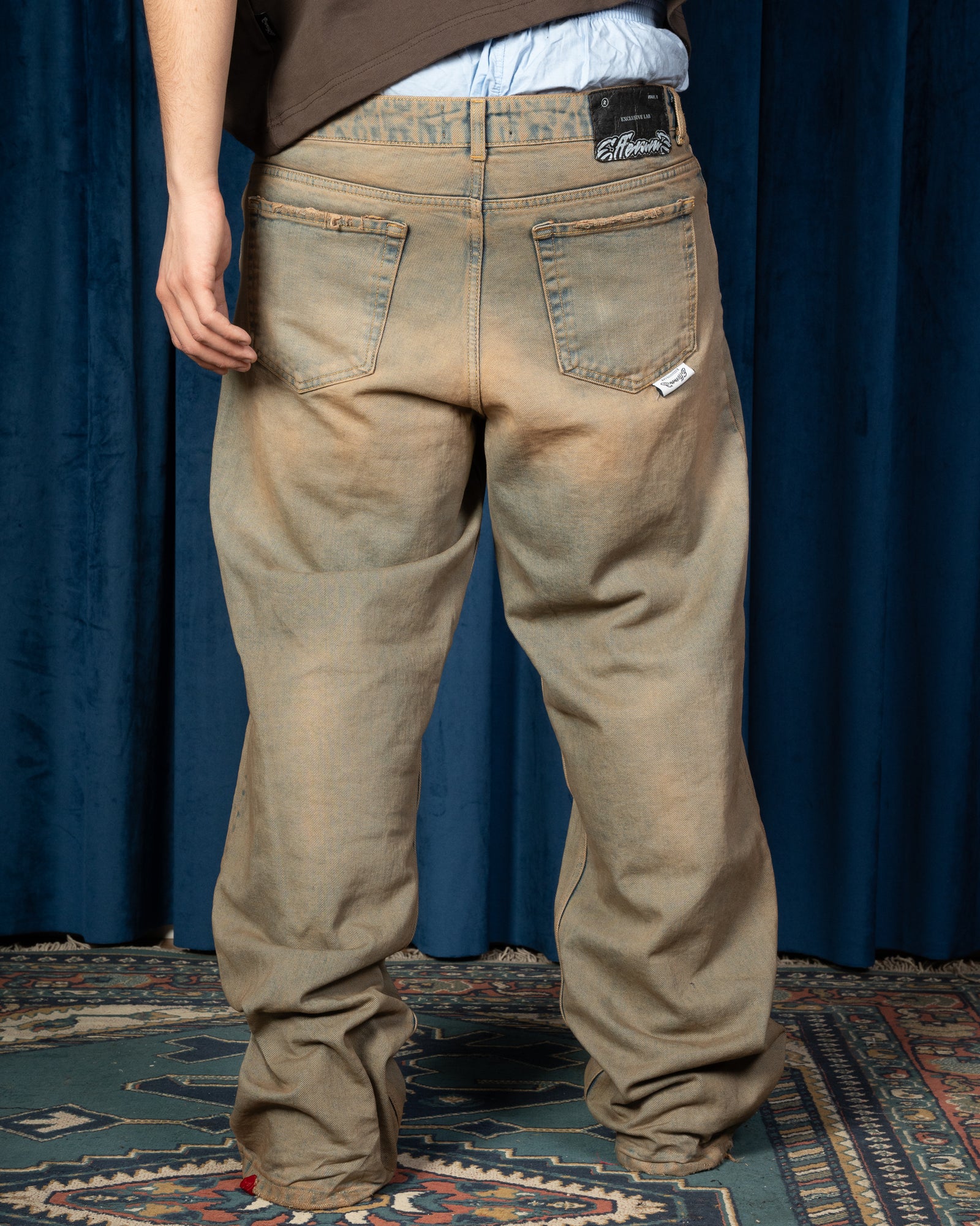 Denim Baggy Worker