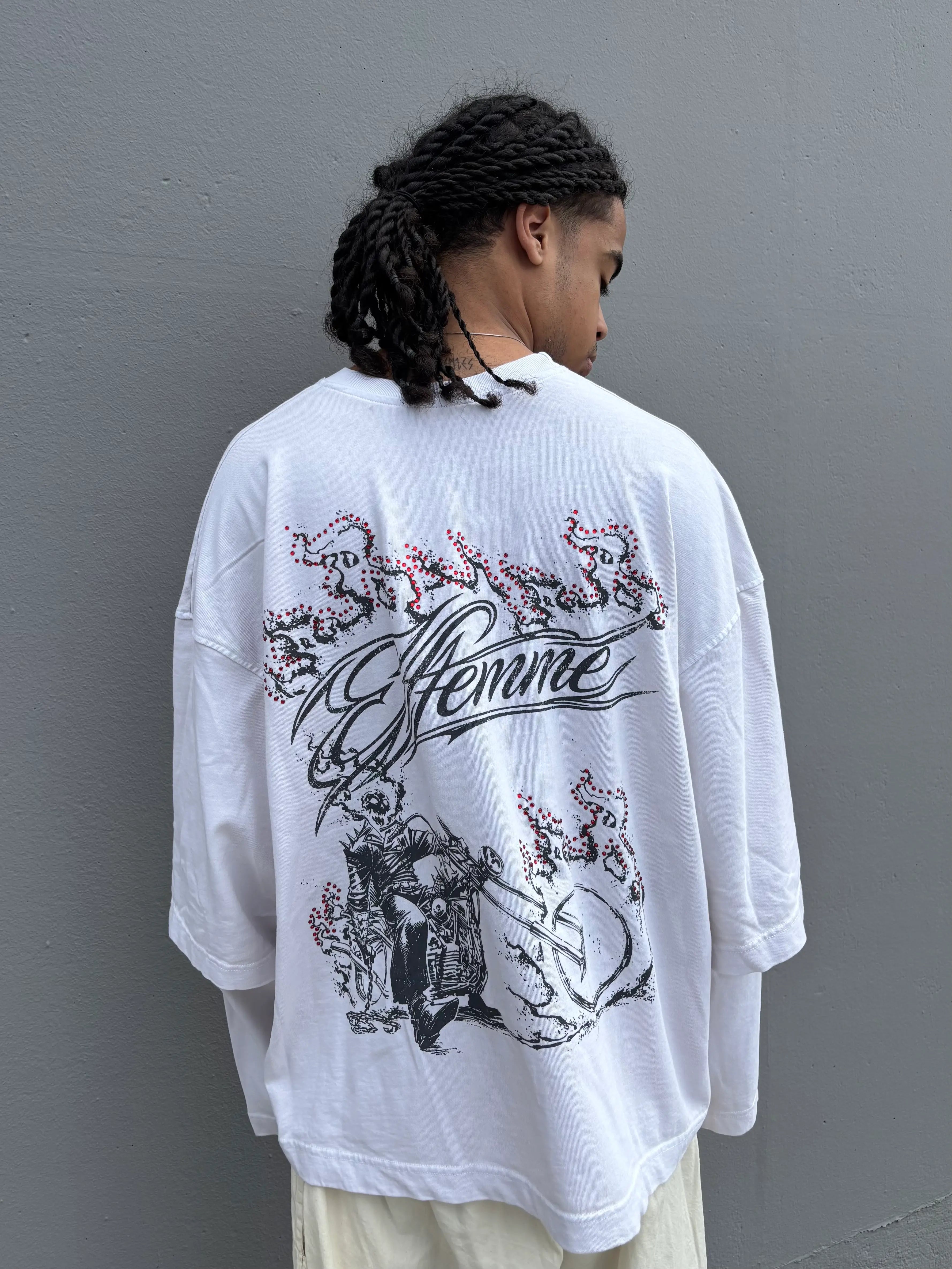 Runway Wide Longsleeve Off White