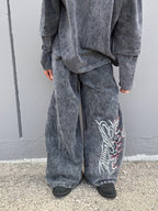 Runway Wide Pants Black
