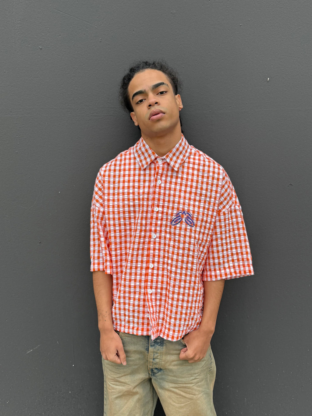 Shirt square Orange