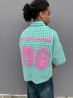 Shirt square green