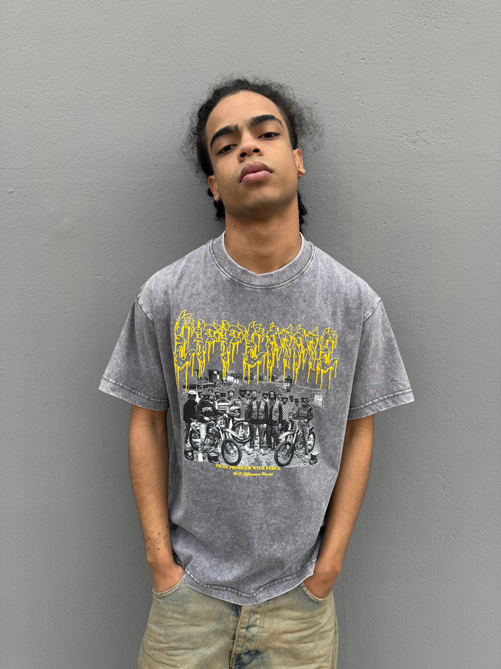Tee Crowd Grey