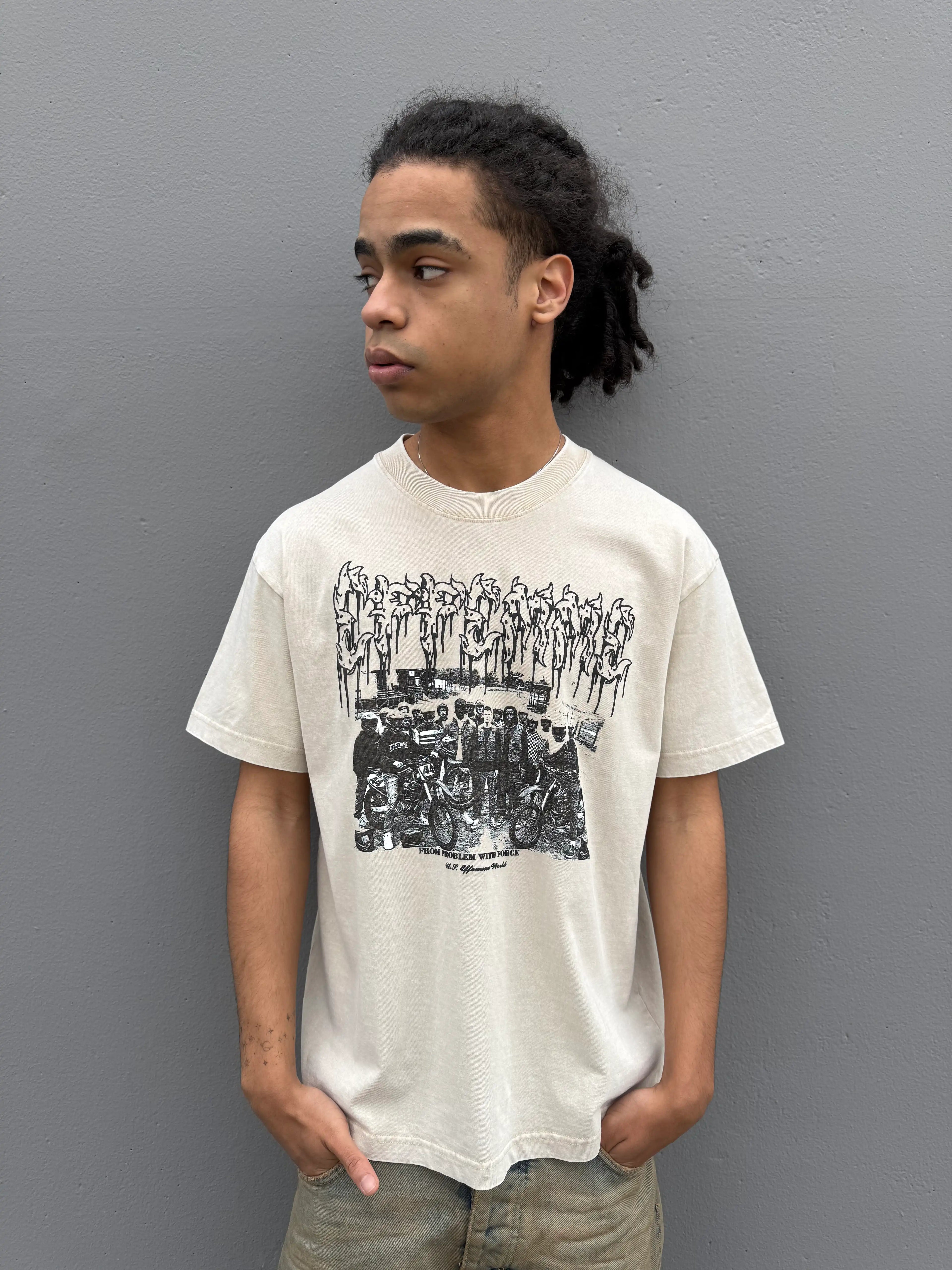 Tee Crowd Beige