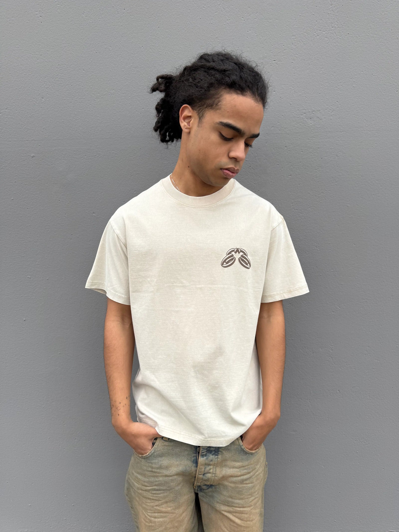 Tee Damned Beige