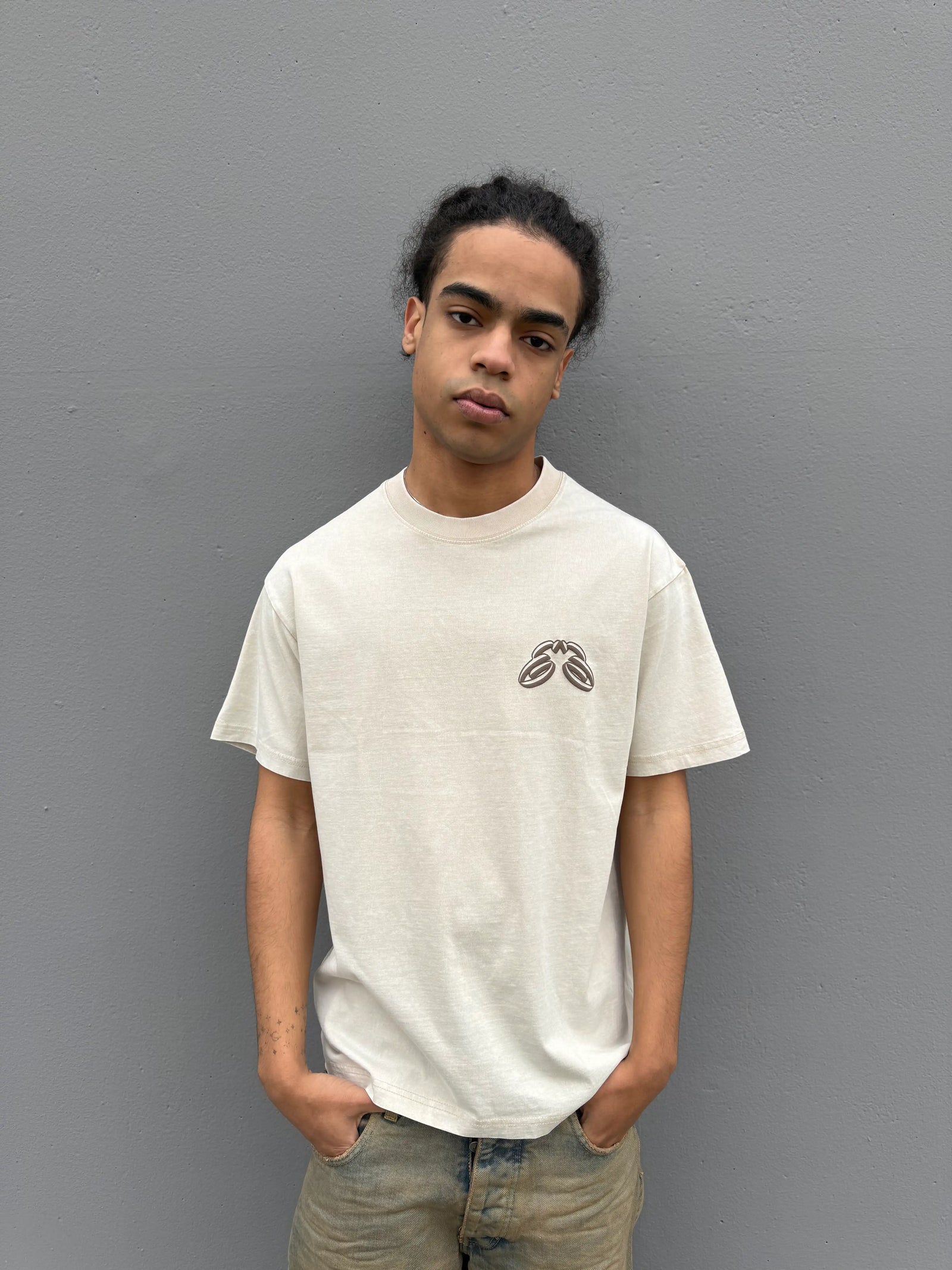 Tee Damned Beige