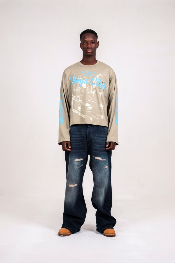 LONGSLEEVE BOYS CLUB SALVIA