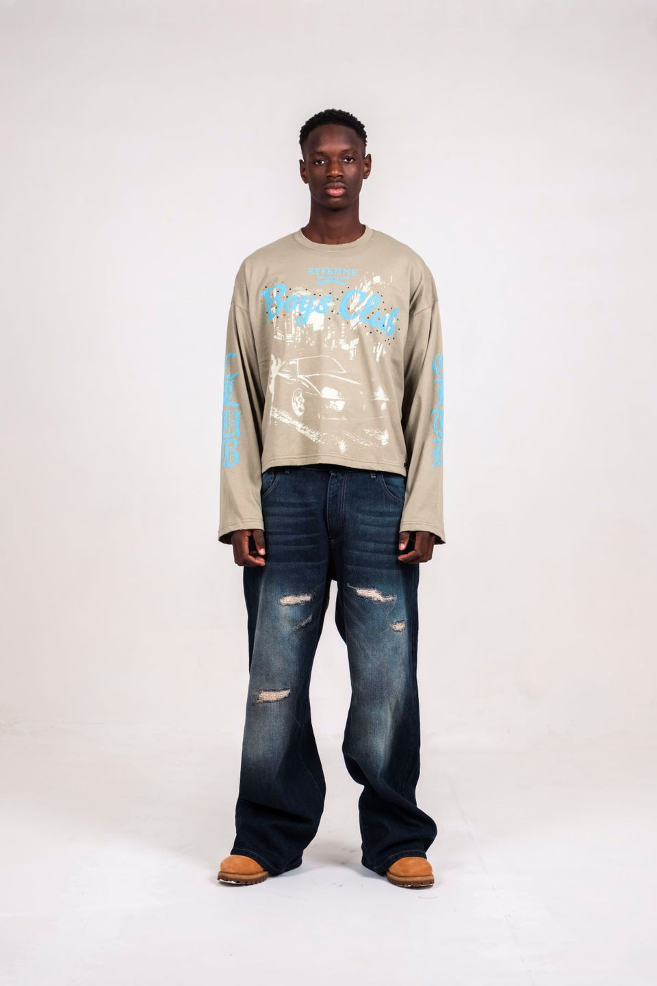 LONGSLEEVE BOYS CLUB SALVIA