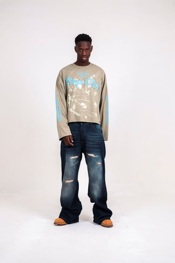 LONGSLEEVE BOYS CLUB SALVIA