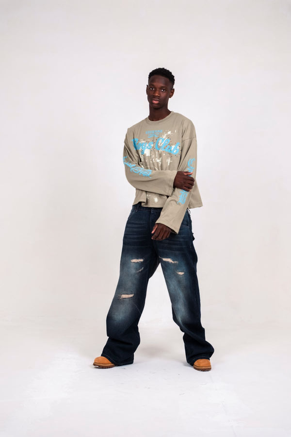 LONGSLEEVE BOYS CLUB SALVIA