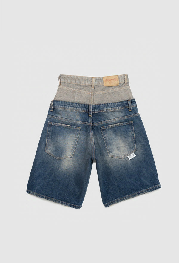 Short Denim Belt