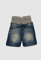 Short Denim Belt