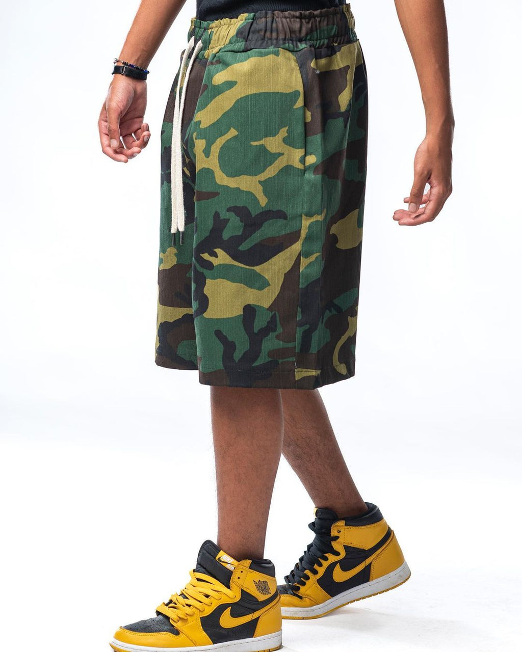 Bermuda military in cotone con coulisse Effemme Exclusive Lab