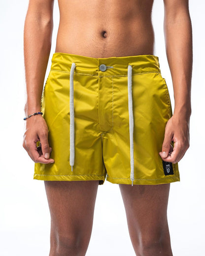 Yellow swimsuit with drawstring Effemme Exclusive Lab