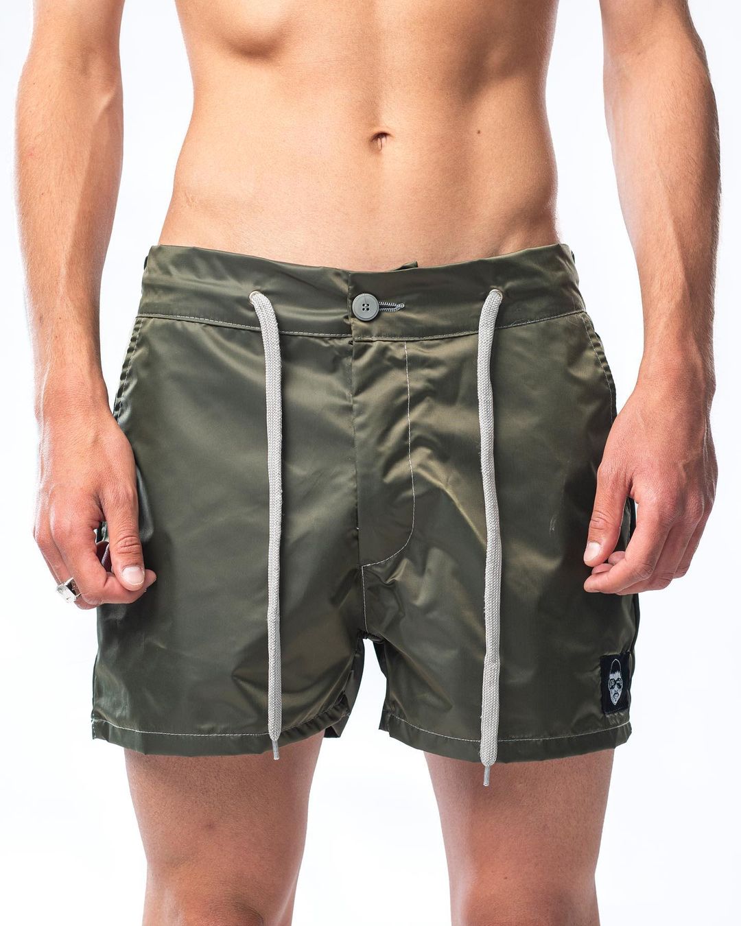 Costume verde military con coulisse Effemme Exclusive Lab